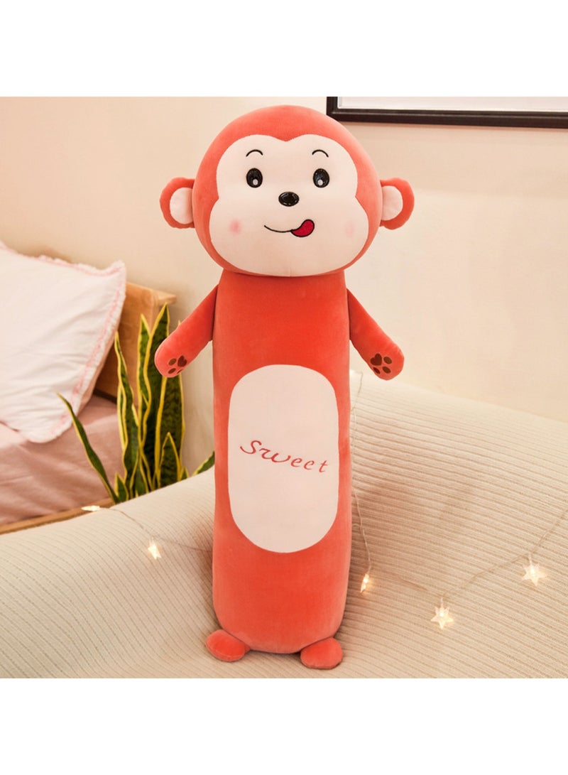 55 CM Cute Column Cartoon Monkey Plush Toy Soft Stuffed Animal Doll For Girls And Boys All Ages Gift - Image 3